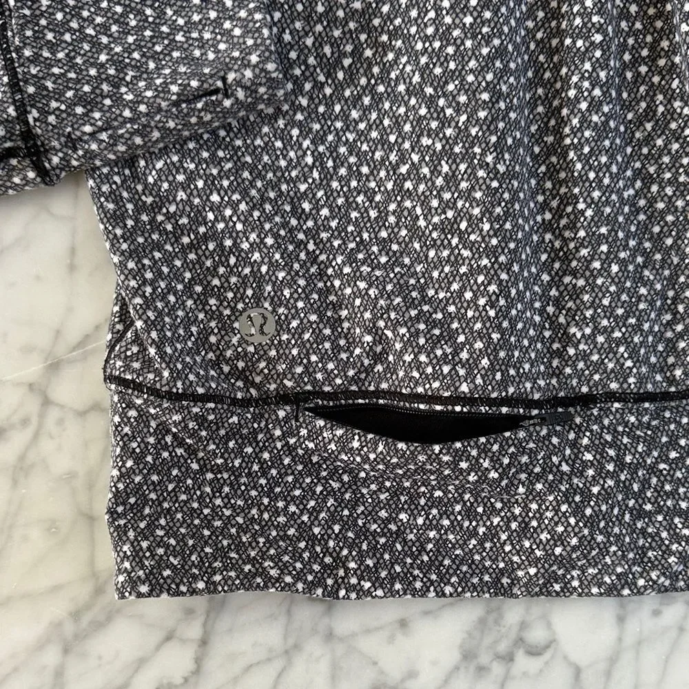 Lululemon Rush Hour Long Sleeve Jacquard Pullover Sz 4